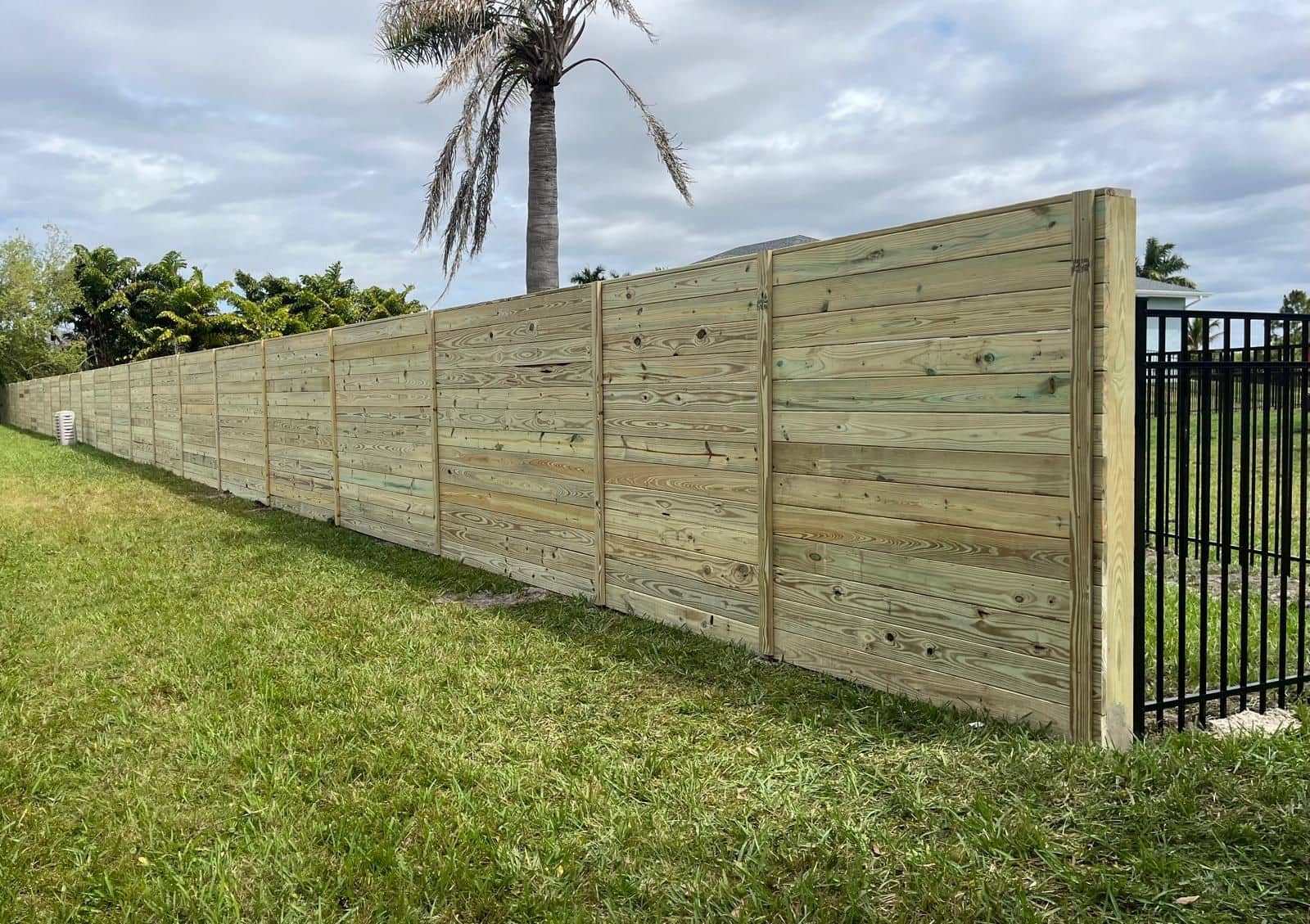 Wood Fence Installation